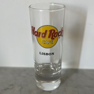 Hard Rock Cafe Lisbon shot glass souvenir